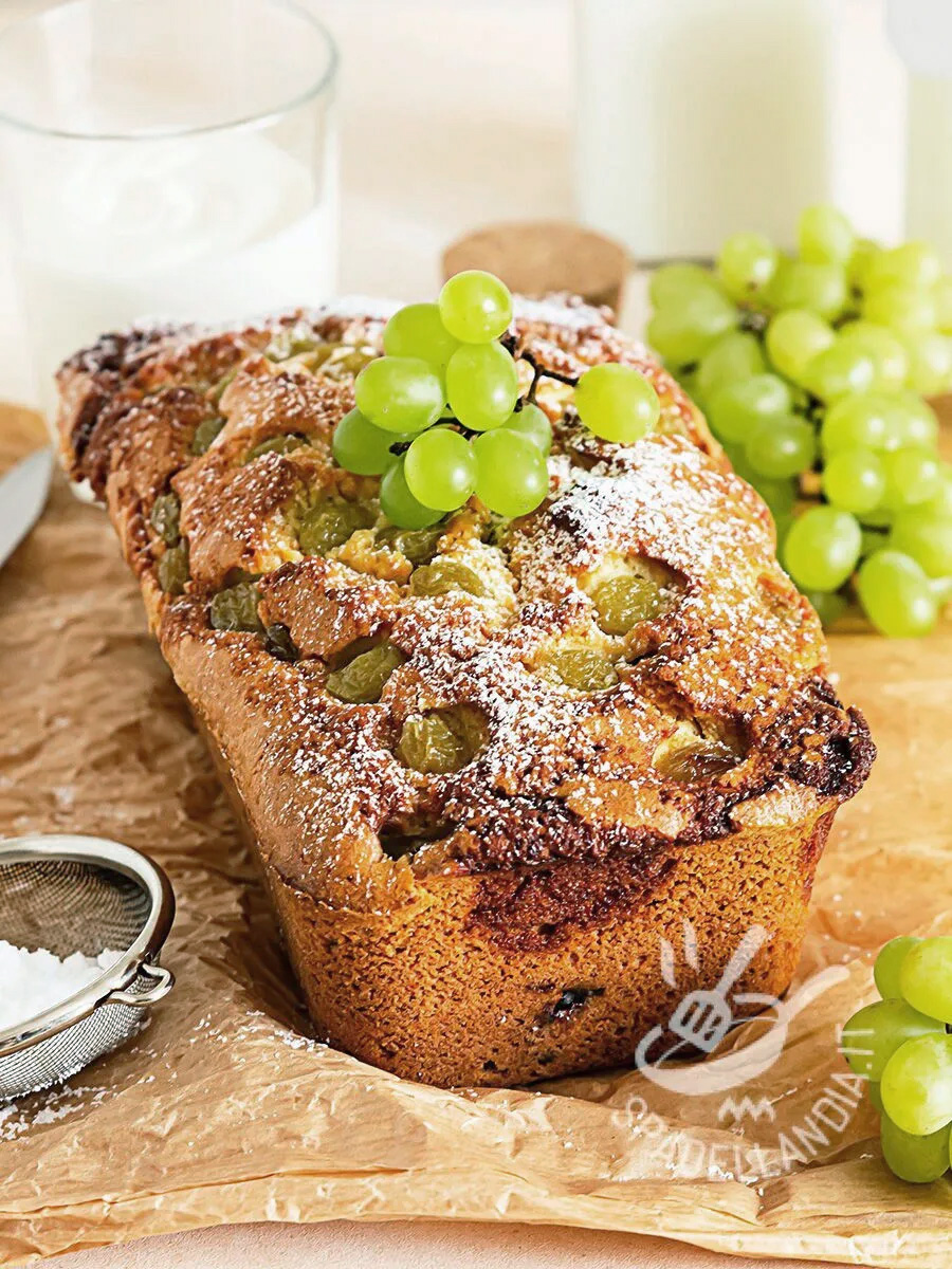 Plumcake all'uva