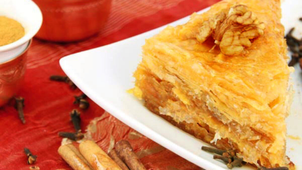 Baklava: la ricetta del dolce turco a base di frutta secca e pasta fillo