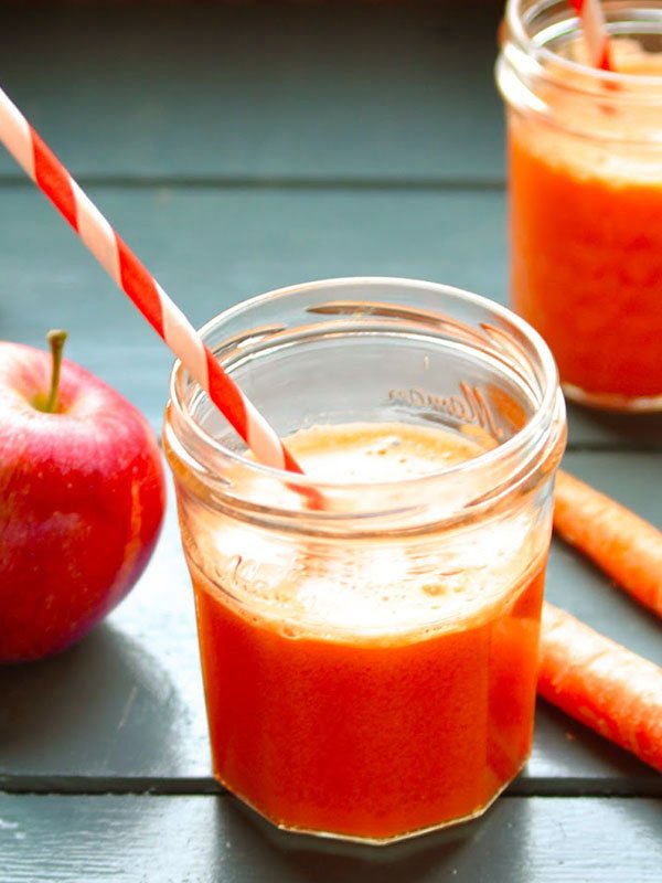 Centrifugato vitaminizzante carota mela cavolfiore