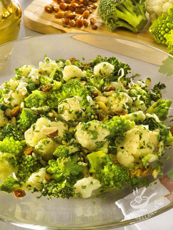 Insalata di cavolfiori e broccoli