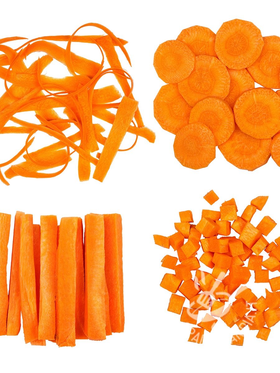 Tutti i modi per tagliare le carote
